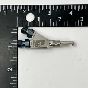 NOS 13716NOS Fogger Nozzle Stainless Blue Fittings Holley Nitrous 1/16 NPT